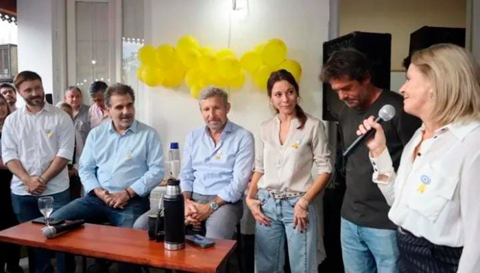 La viceintendente de Concordia habl&oacute; a los presentes, en la inauguraci&oacute;n del viernes.