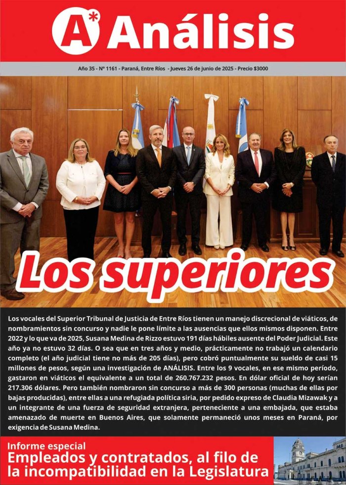 La portada de la Revista An&aacute;lisis en su &uacute;ltima edici&oacute;n