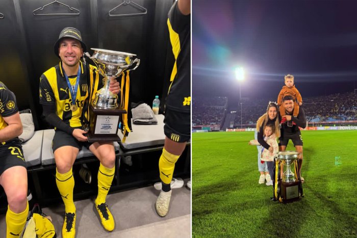 Remedi, con pasado en San Lorenzo, Banfield y el f&uacute;tbol estadounidense, es campe&oacute;n en Uruguay.