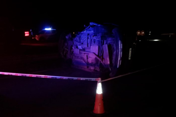 As&iacute; qued&oacute; el auto que era conducido por un hombre domiciliado en el barrio de La Bianca.