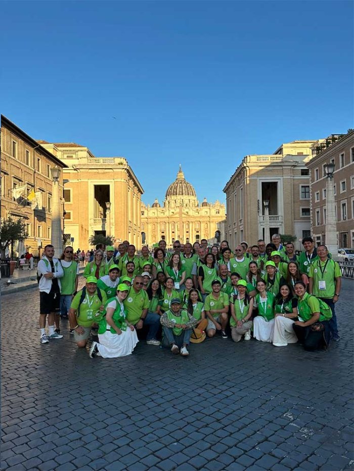 Voluntarios en el Jubileo de los j&oacute;venes