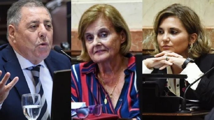 De Angeli, Olalla y Cora.
