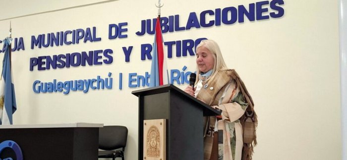 Mar&iacute;a Alejandra Gonz&aacute;lez preside la Uni&oacute;n Federal de Familiares de H&eacute;roes Ca&iacute;dos de Malvinas.