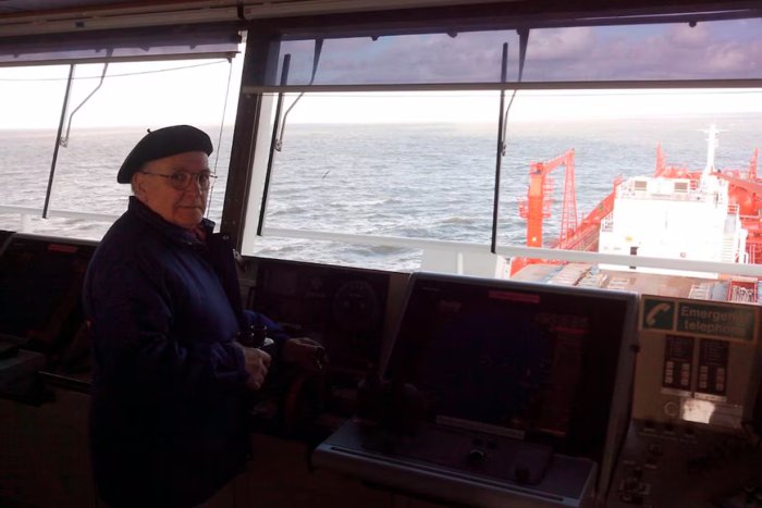 Comenz&oacute; a navegar a los 18 a&ntilde;os.