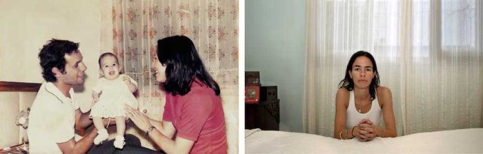 Orlando Ren&eacute; M&eacute;ndez, Leticia Margarita Oliva y su hija, Laura M&eacute;ndez. Orlando fue secuestrado en 1976, en la Ciudad de Buenos Aires; Leticia, en diciembre de 1978. Ambos contin&uacute;an desaparecidos (Ausencias - Gustavo Germano)