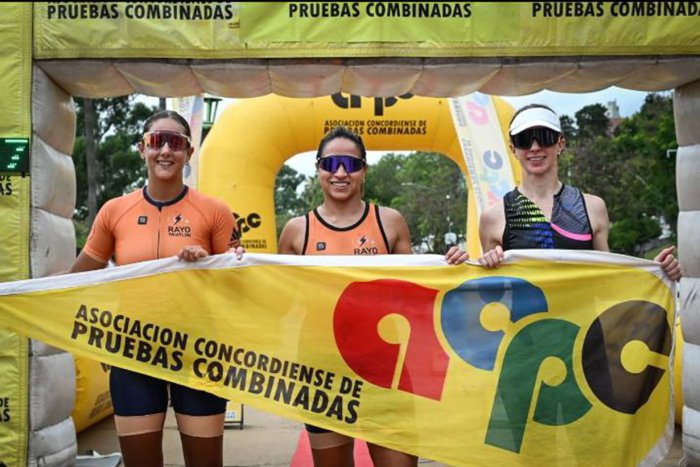 As&iacute; qued&oacute; el podio entre las damas con dos pace&ntilde;as y una concordiense.
