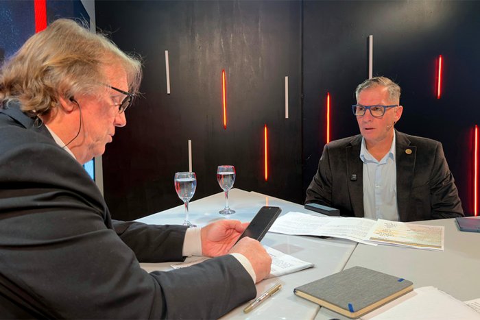 El jefe de la fuerza de seguridad provincial fue entrevistado por Daniel Enz.