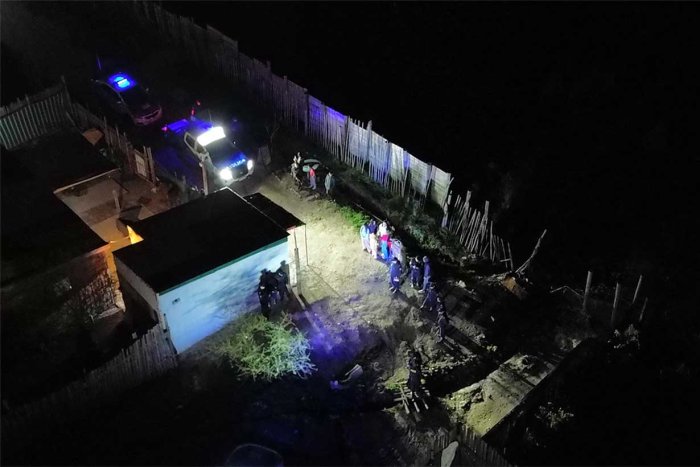 Imagen a&eacute;rea del operativo