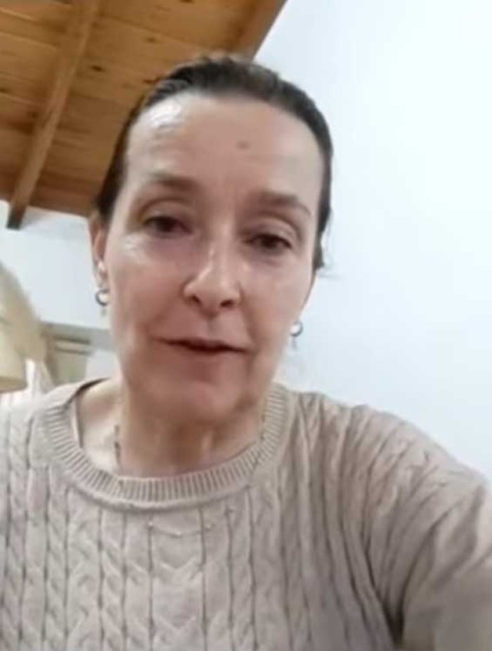 Liliana Gerard, en videollamada por O&iacute;d Mortales Radio