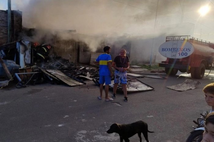 "Cococha", afortunadamente sin lesiones tras el incendio.