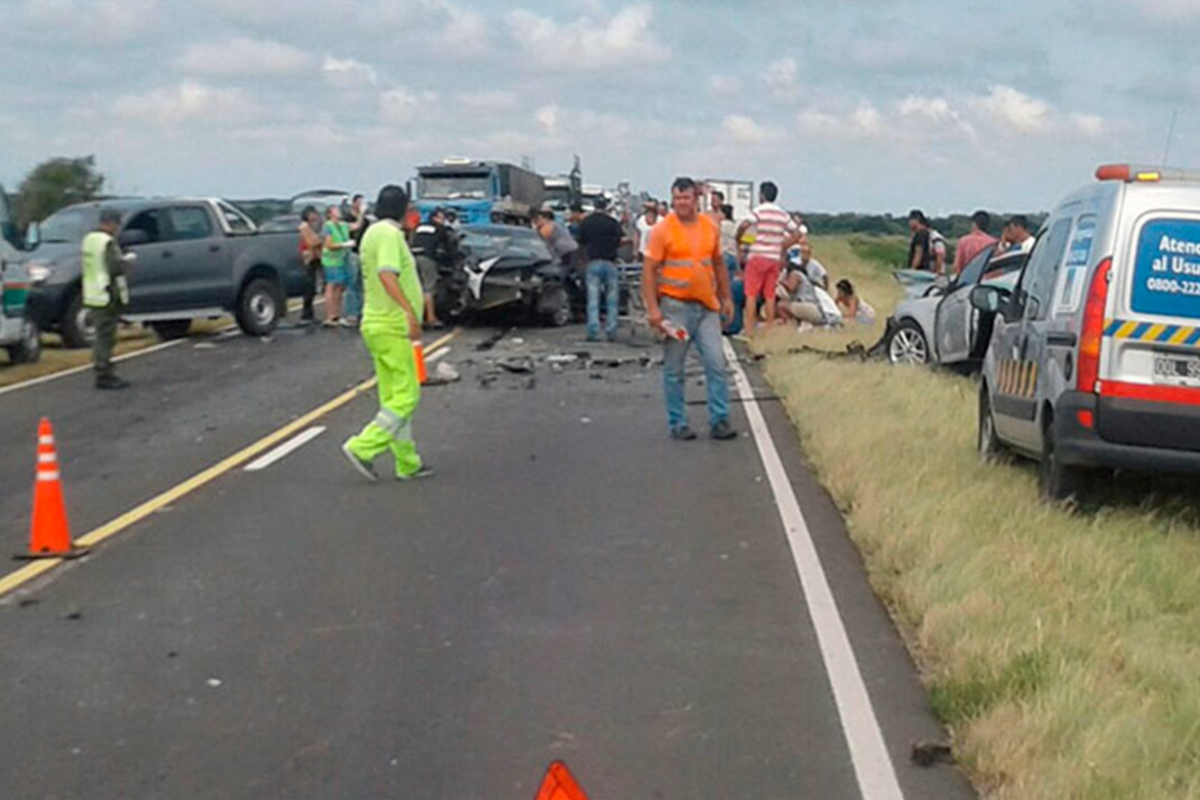 El fin de semana murieron 4 en un accidente.