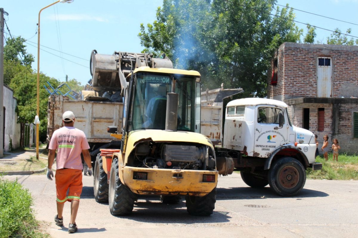 El operativo de bloqueo en barrio Hip&oacute;dromo.