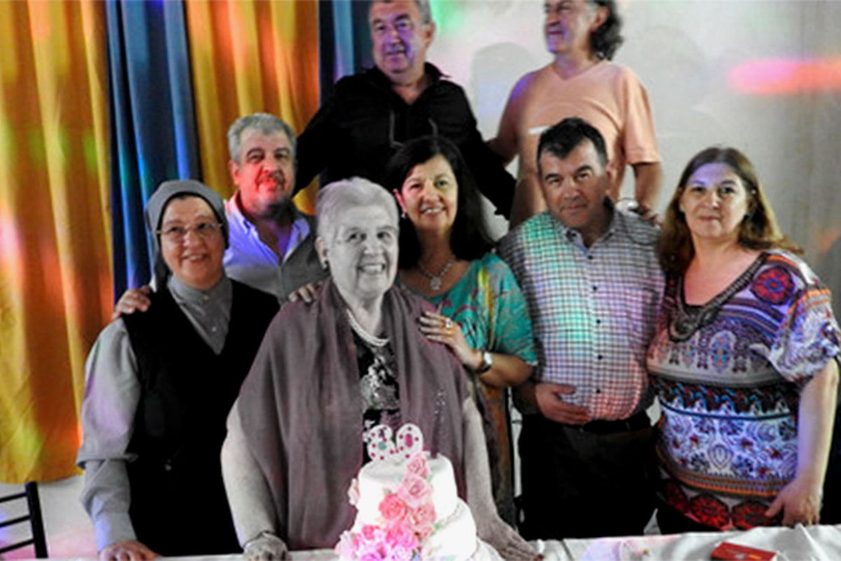 Festejo de sus 80 a&ntilde;os