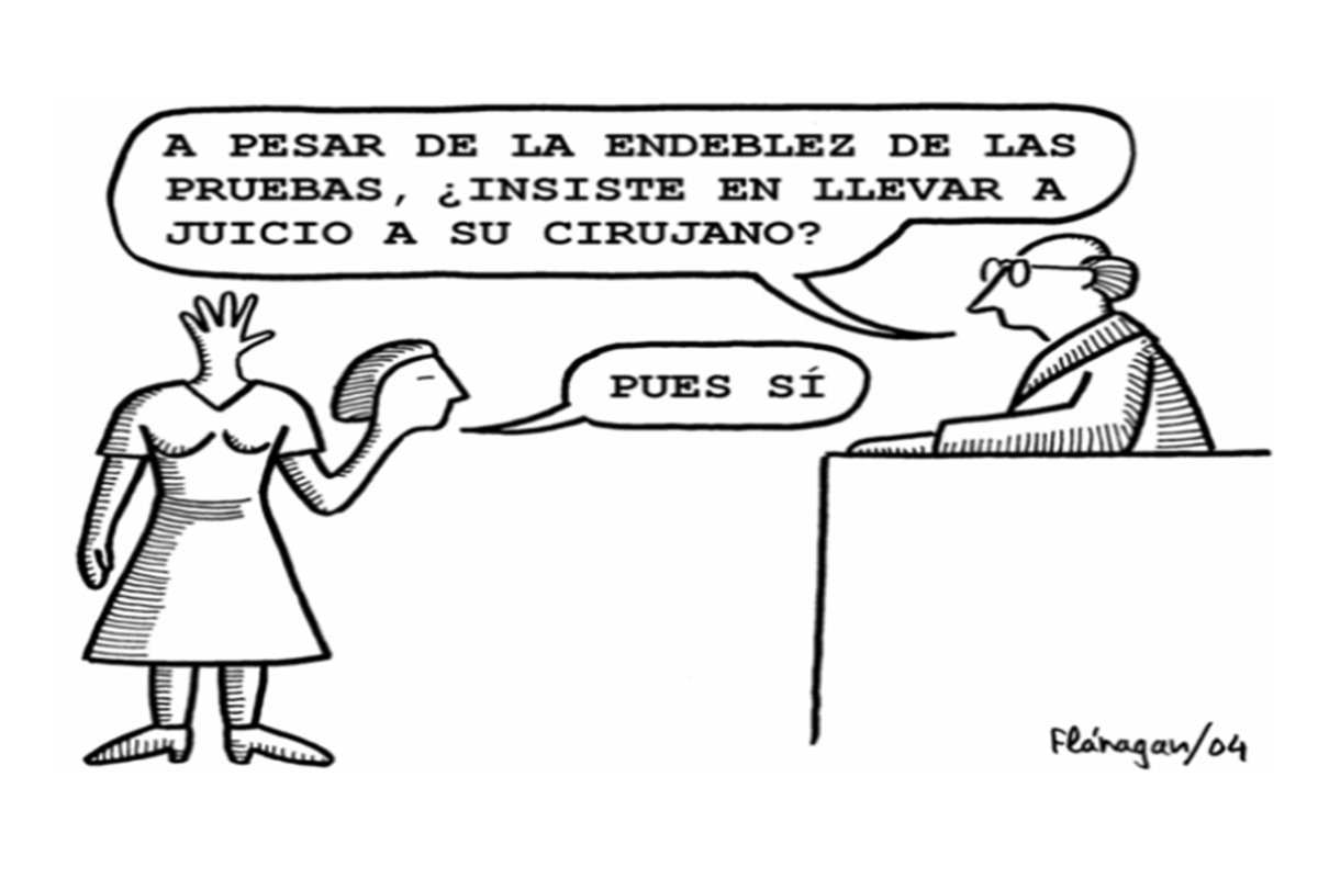 La Justicia, mirada desde el humor