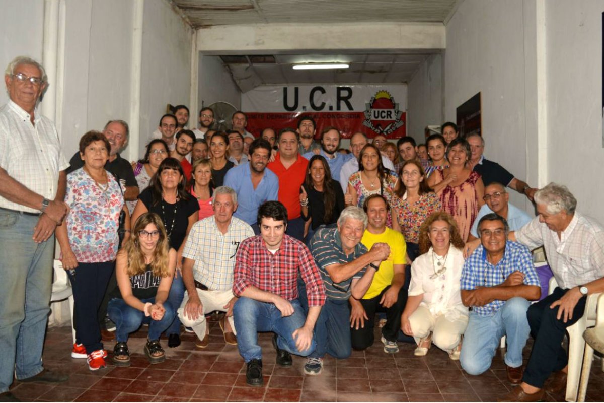 Anoche fue el encuentro de Cambiemos Concordia.