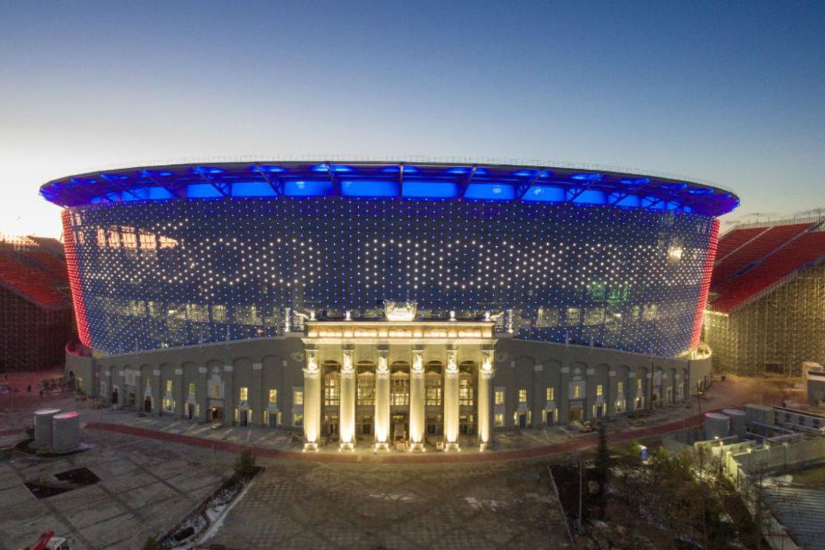El estadio de Etaterimburgo recibir&aacute; a Uruguay.