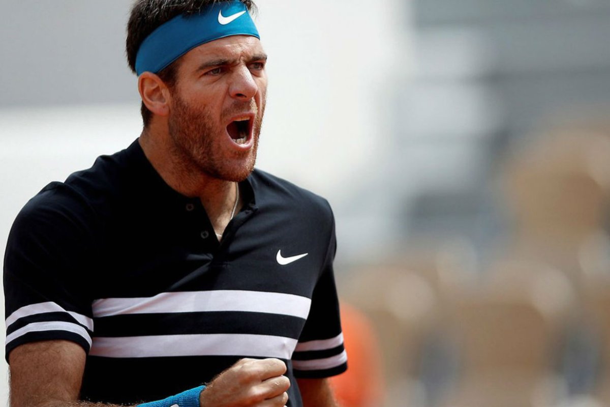 Pu&ntilde;o apretado para Del Potro.