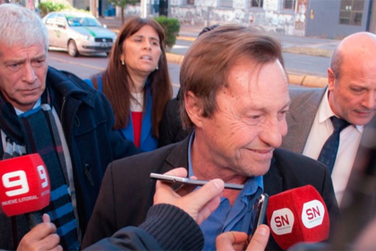 C&uacute;neo Libarona junto a Sergio Varisco.