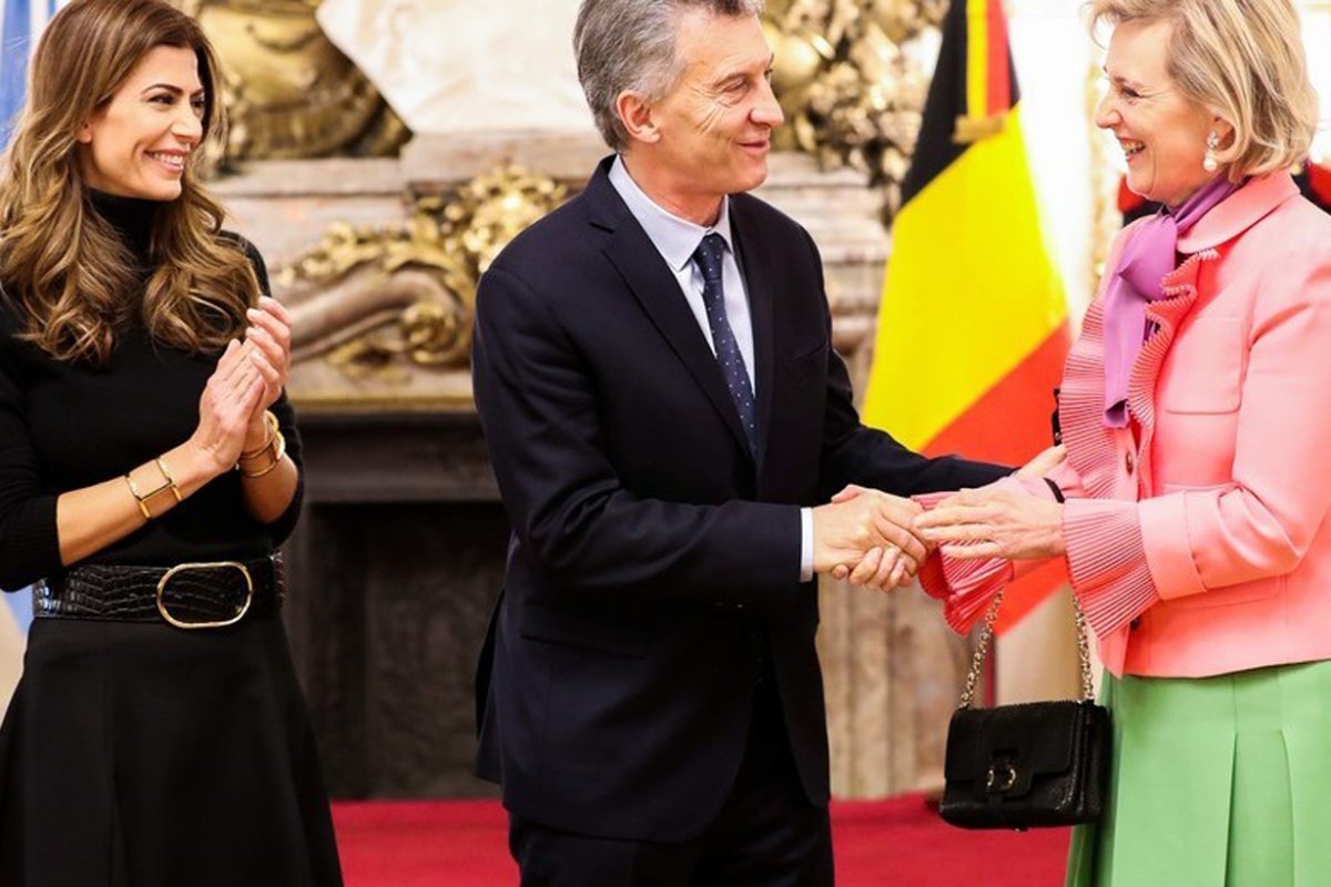 Macri recibi&oacute; a la Princesa Astrid