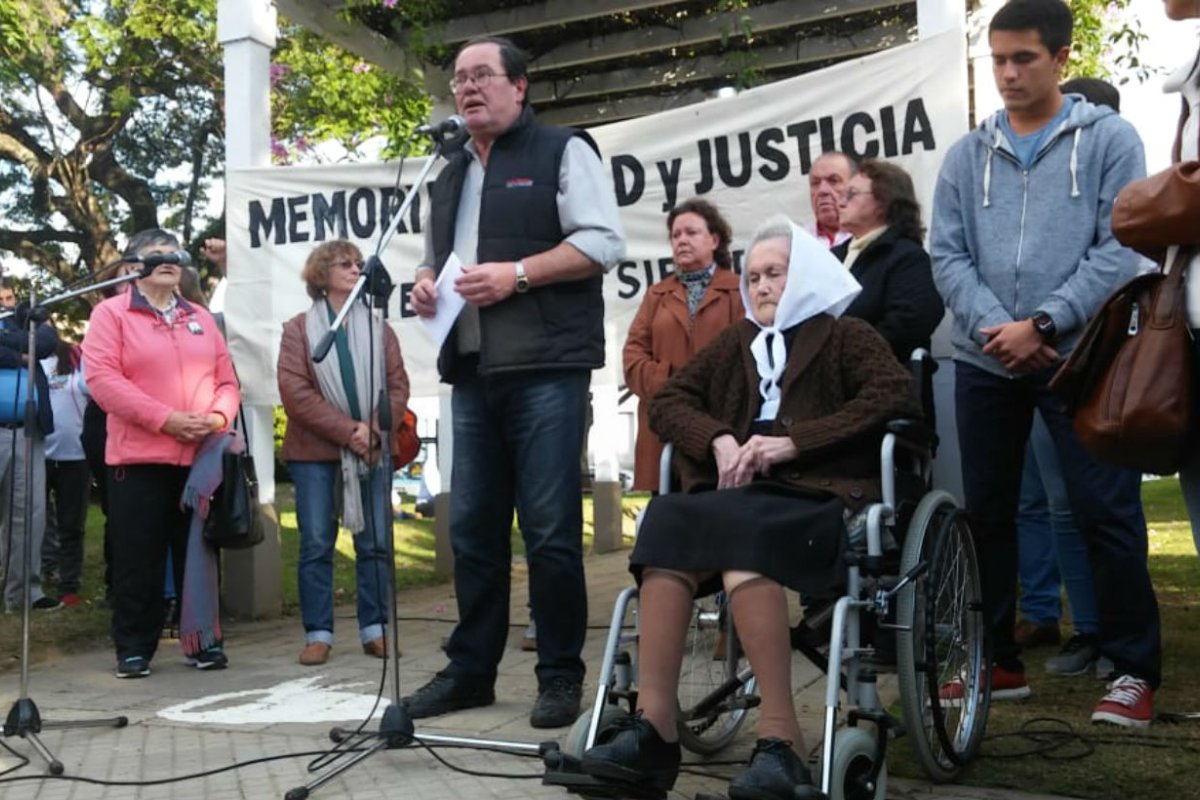"Chiche" Maschio, esta tarde en plaza Urquiza.