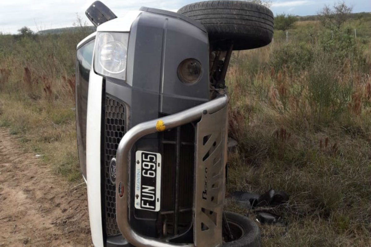 El vuelvo sucedi&oacute; en ruta provincial 1.