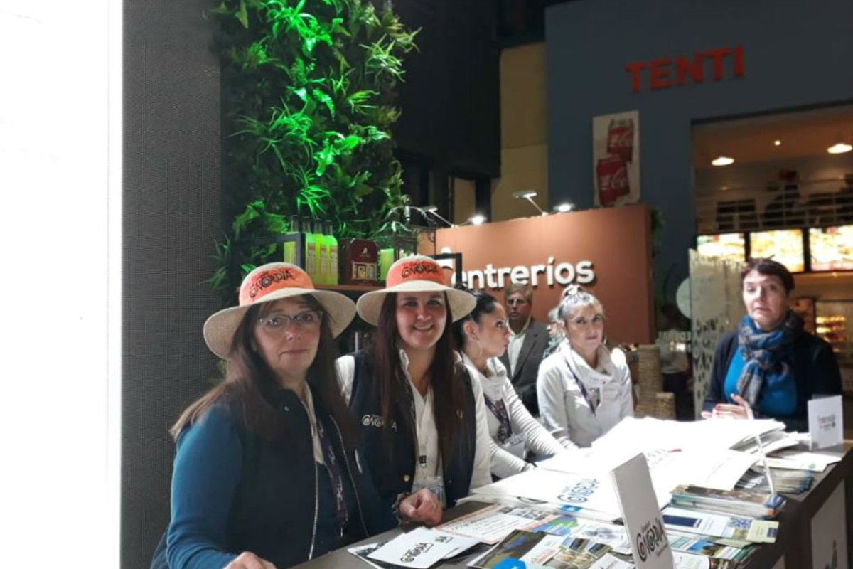 Concordia promociona sus productos t&iacute;picos.