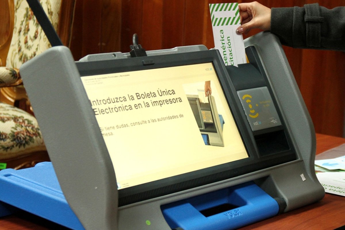 La boleta &uacute;nica ser&iacute;a solo en papel