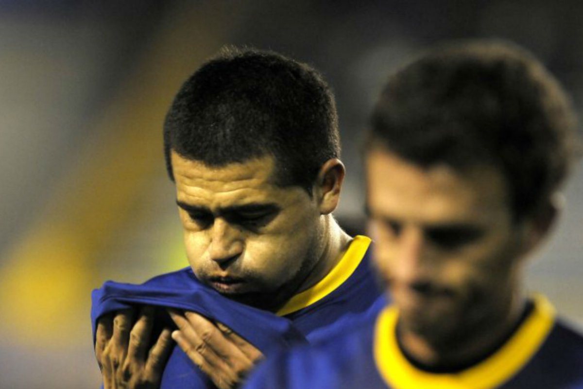 En Boca, Ledesma comparti&oacute; mediocampo con Rom&aacute;n.