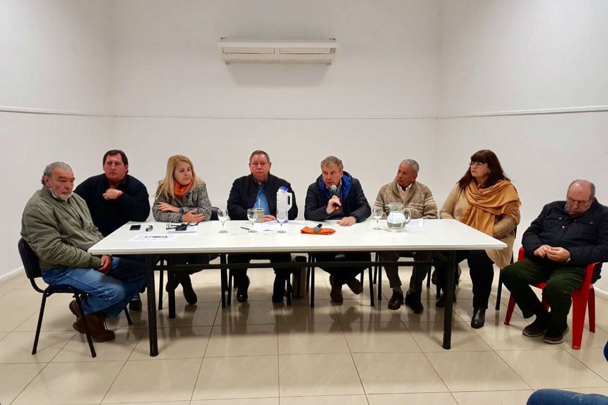 Galimberti, el primero en hablar hoy en Villaguay.