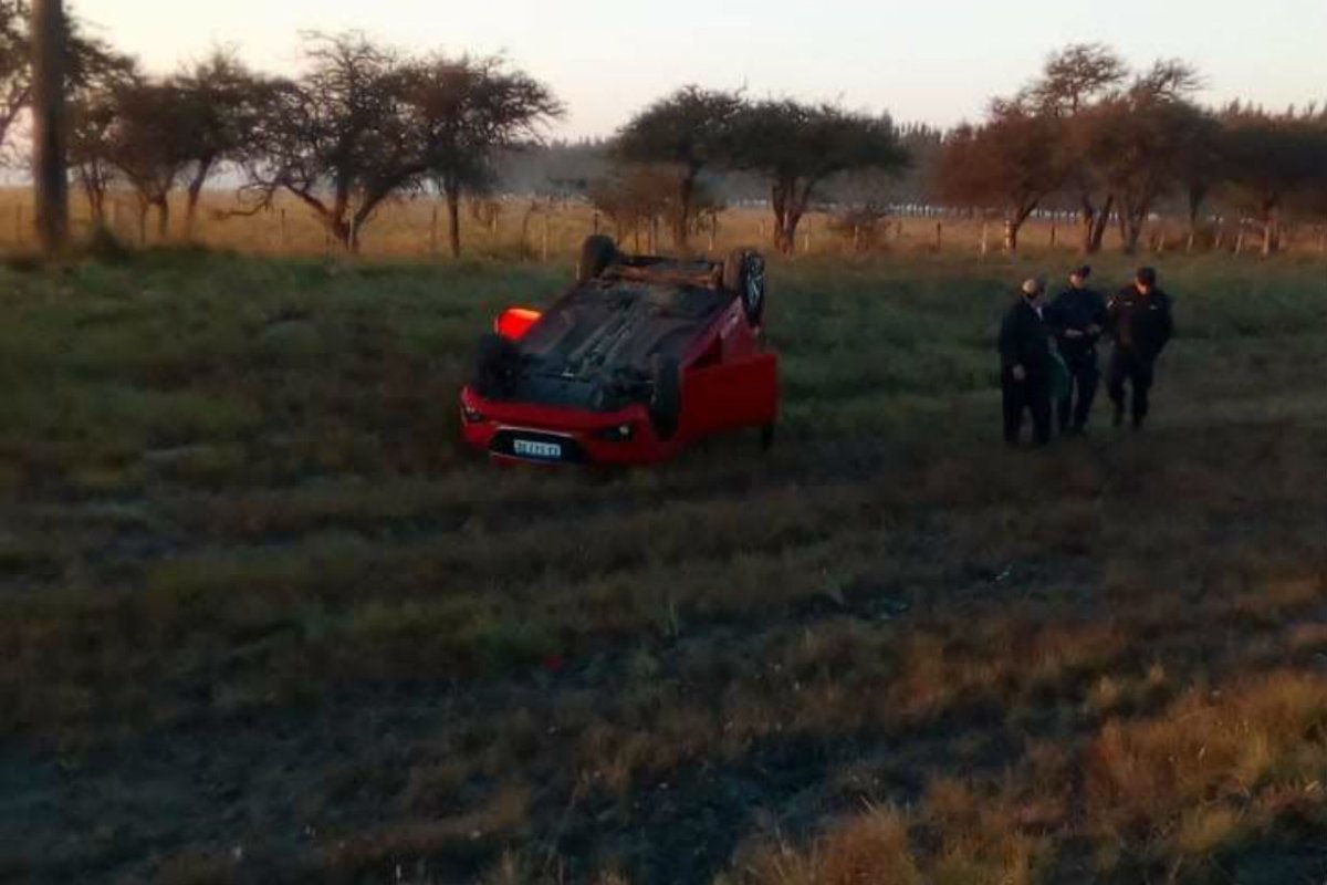 As&iacute; qued&oacute; el auto del joven accidentado hoy.