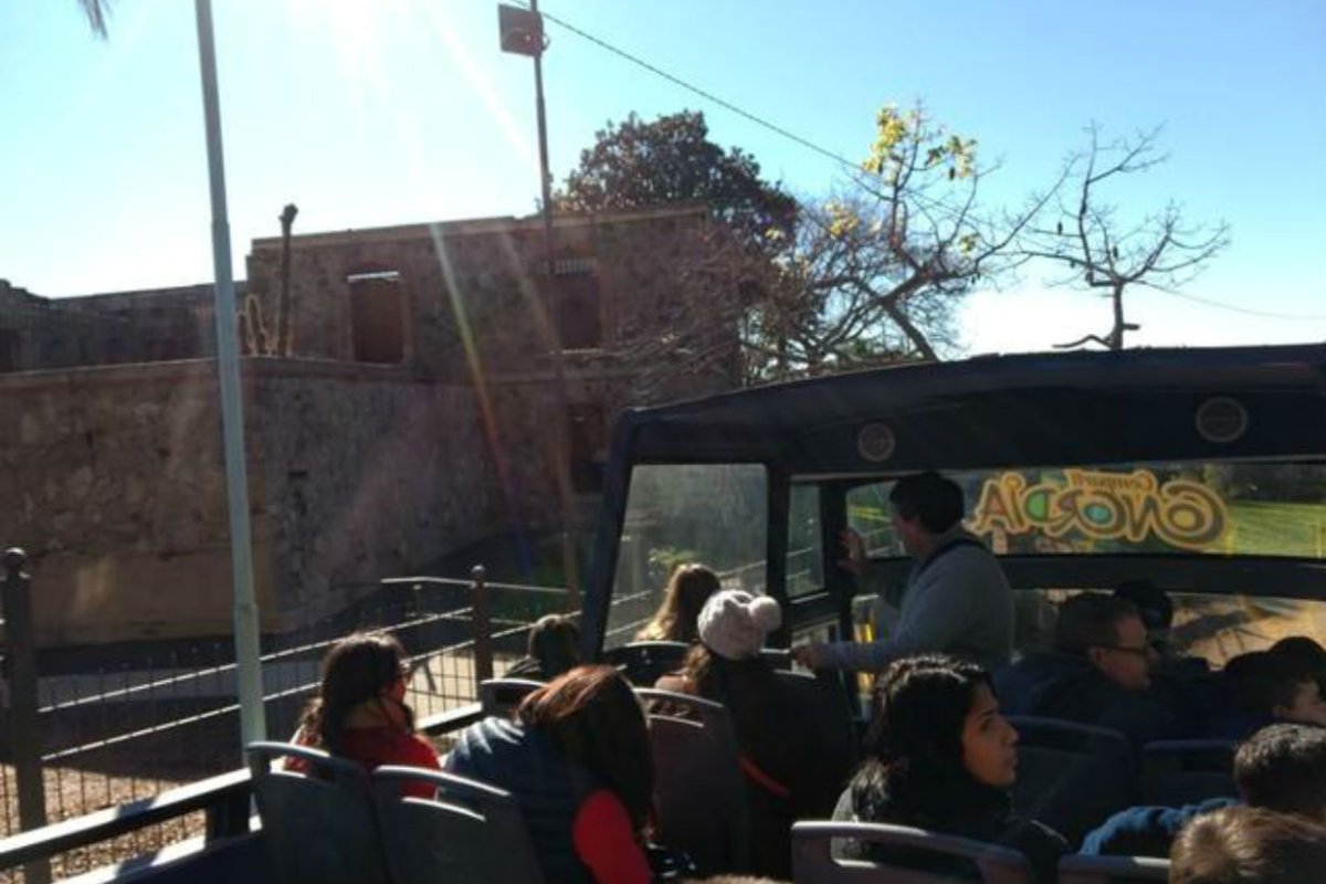 El bus tur&iacute;stico, cl&aacute;sico para conocer Concordia.