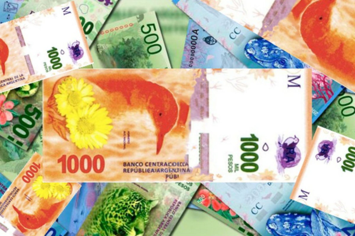 El billete de mil, falsificado en Chajar&iacute;.