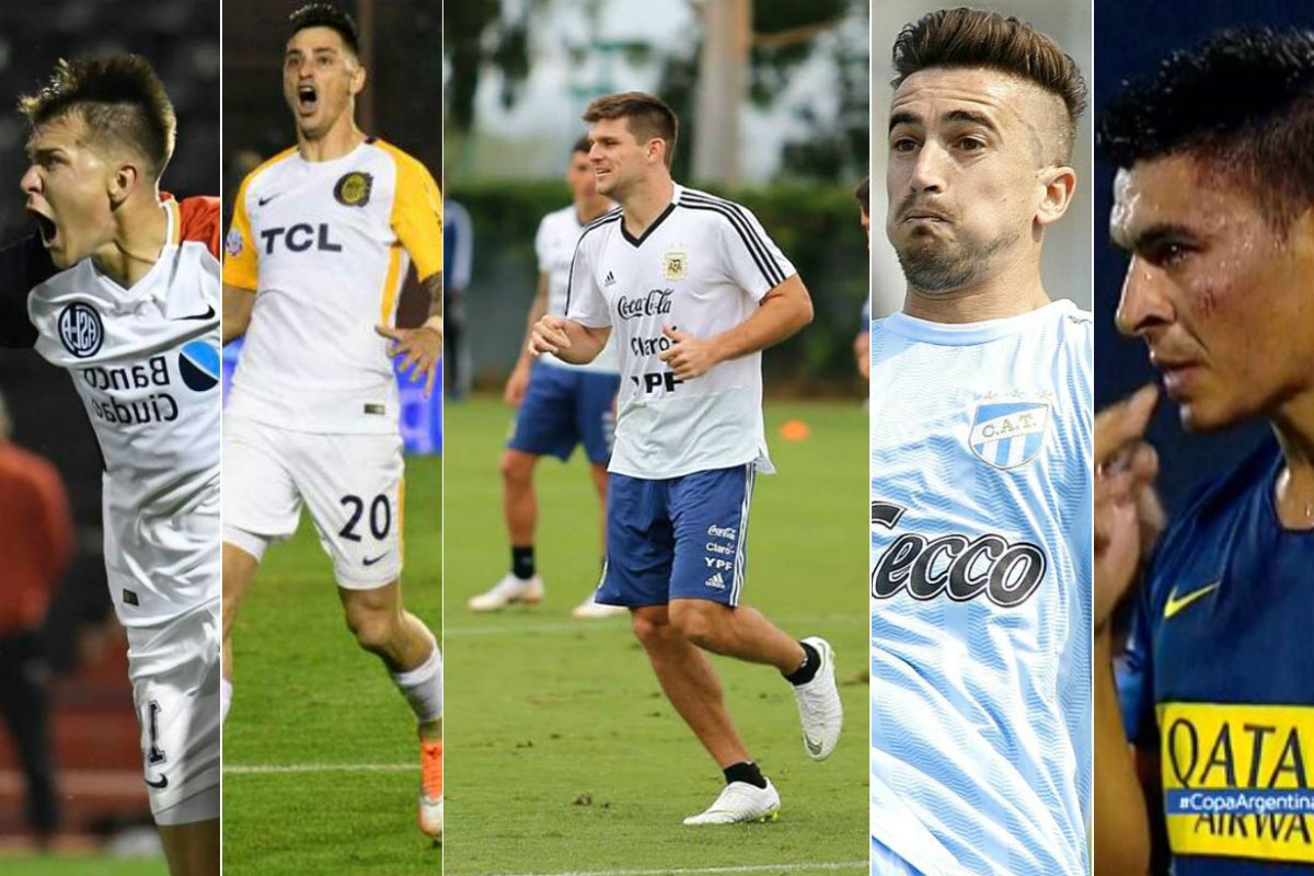 5 entrerrianos, protagonistas en amistoso y Copa.