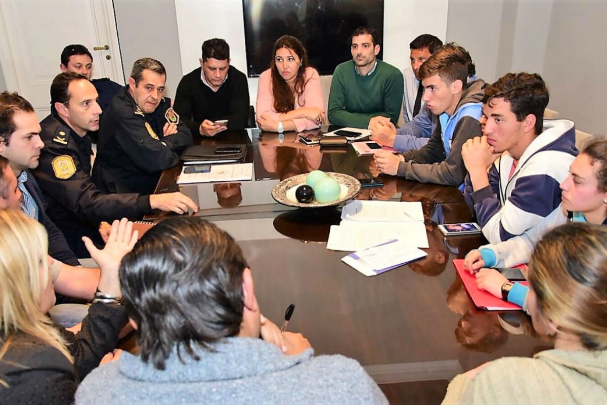 La reuni&oacute;n de coordinaci&oacute;n, este martes.