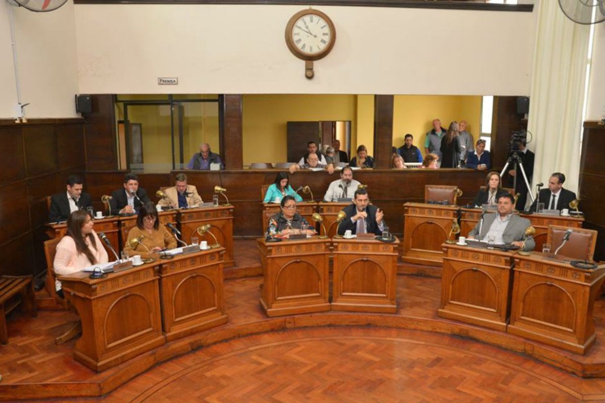 Concejales presentes en la sesi&oacute;n de este jueves