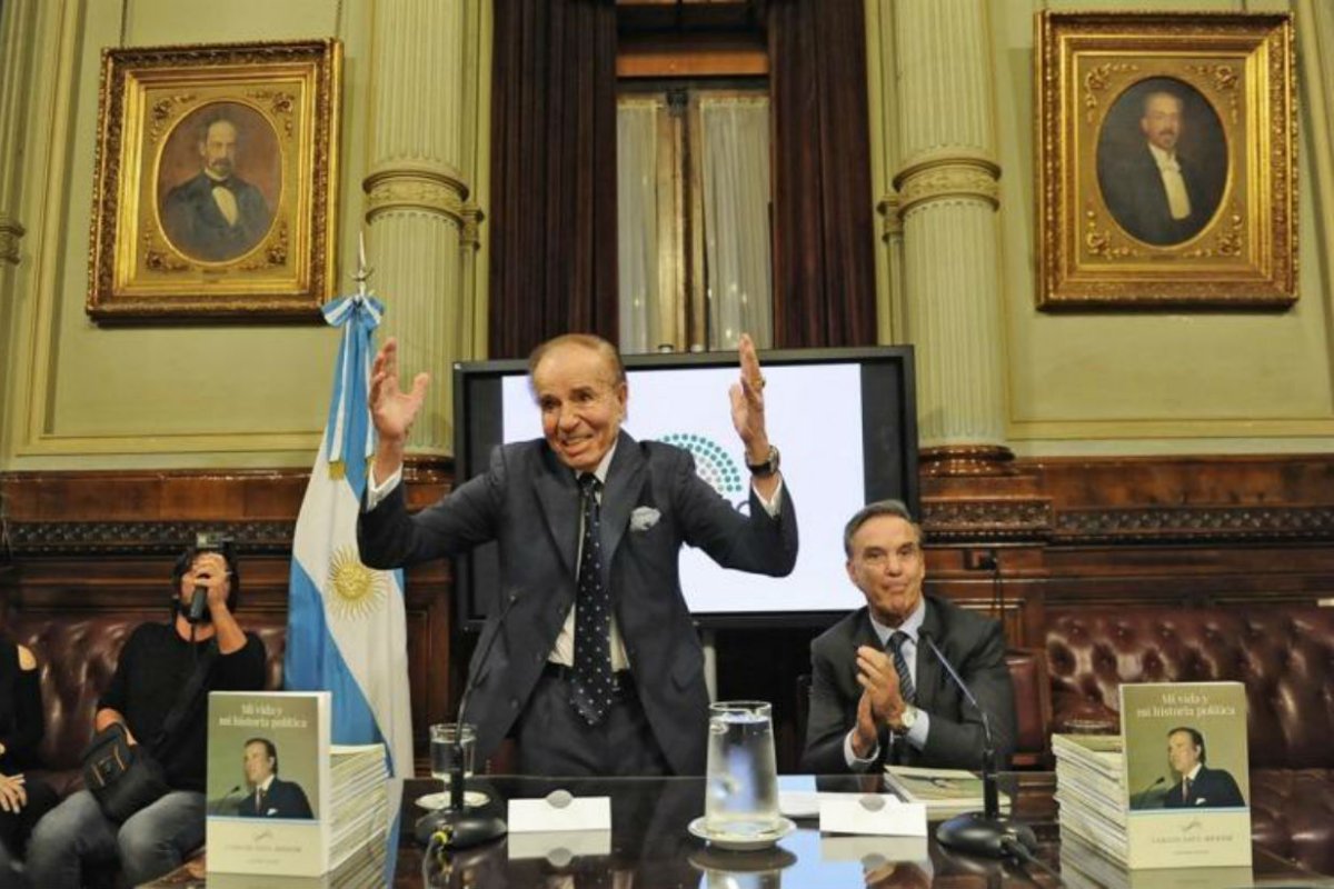 Menem, absuelto 23 a&ntilde;os despu&eacute;s.