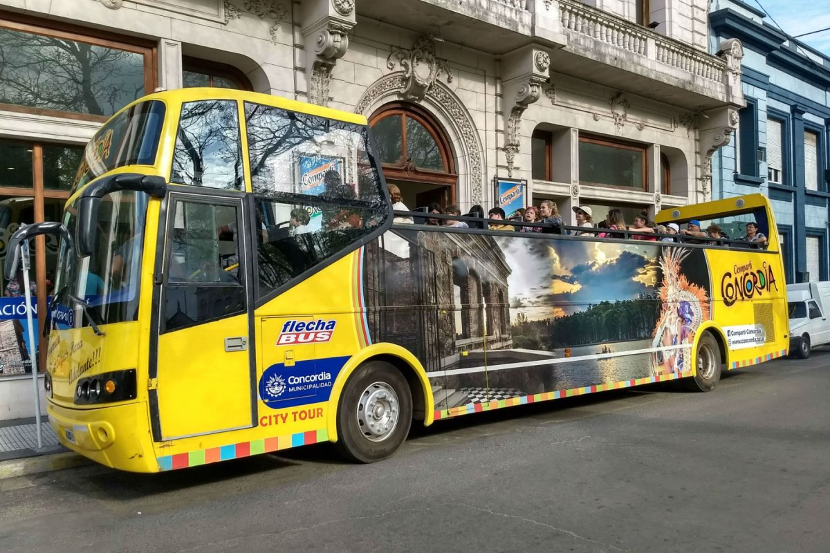 Punto de salida: el Centro C&iacute;vico de Concordia.