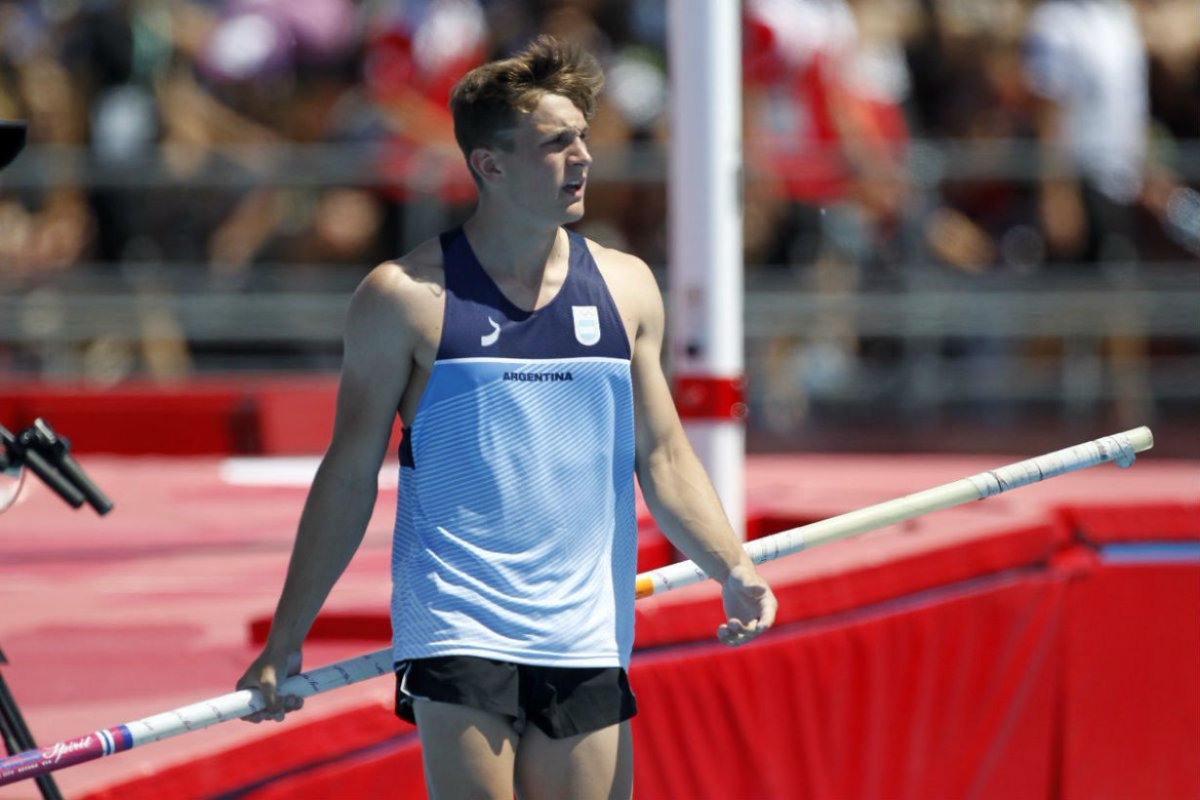 Pablo con mucho futuro en el atletismo.