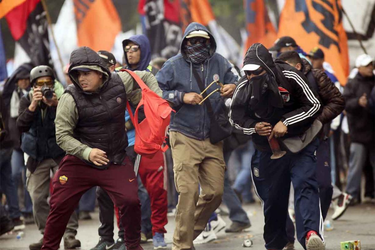 Violencia frente al Congreso