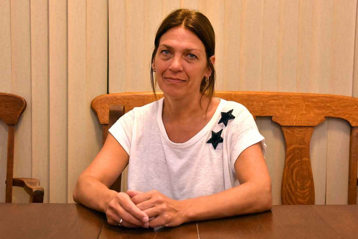 La profesora Campod&oacute;nico gui&oacute; el trabajo