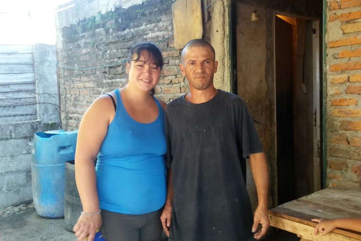 Jos&eacute; y Ana, su hermana y fiel colaboradora