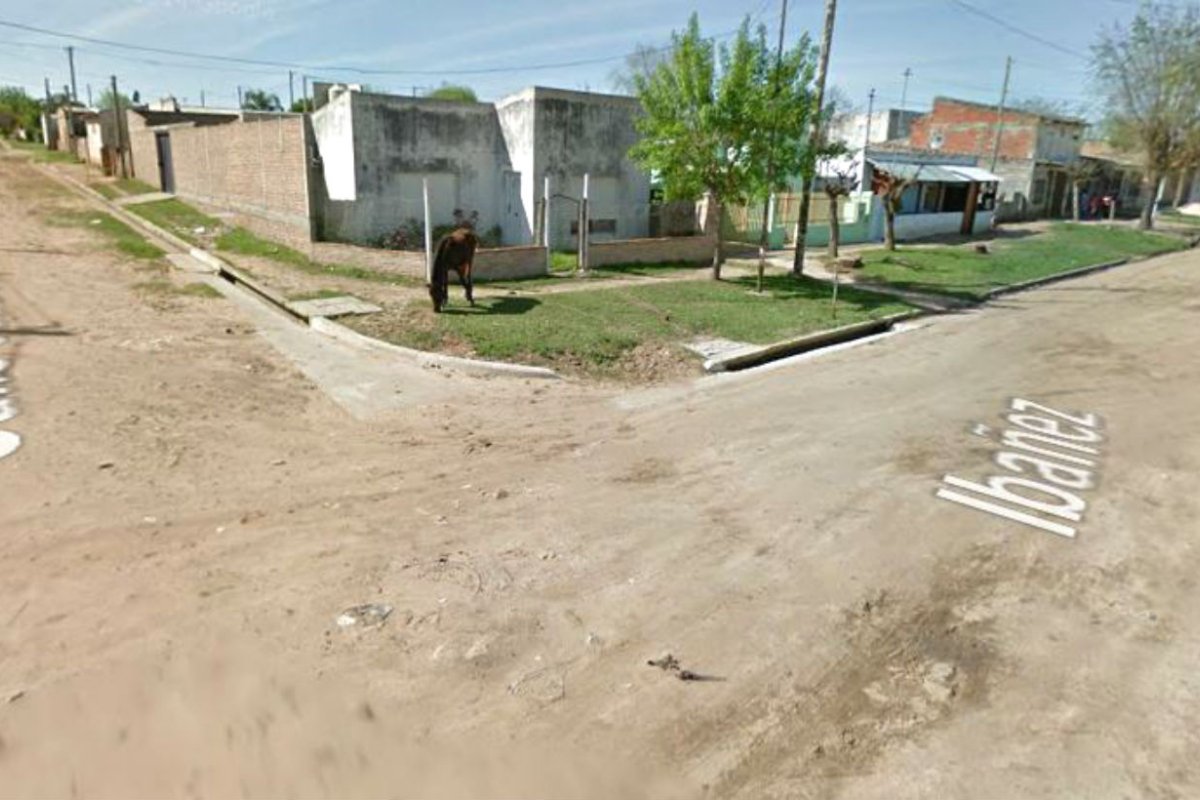 En esa esquina fue el crimen, este martes.