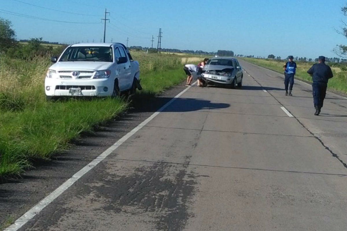 Esta ma&ntilde;ana ocurri&oacute; el choque, en suelo provincial