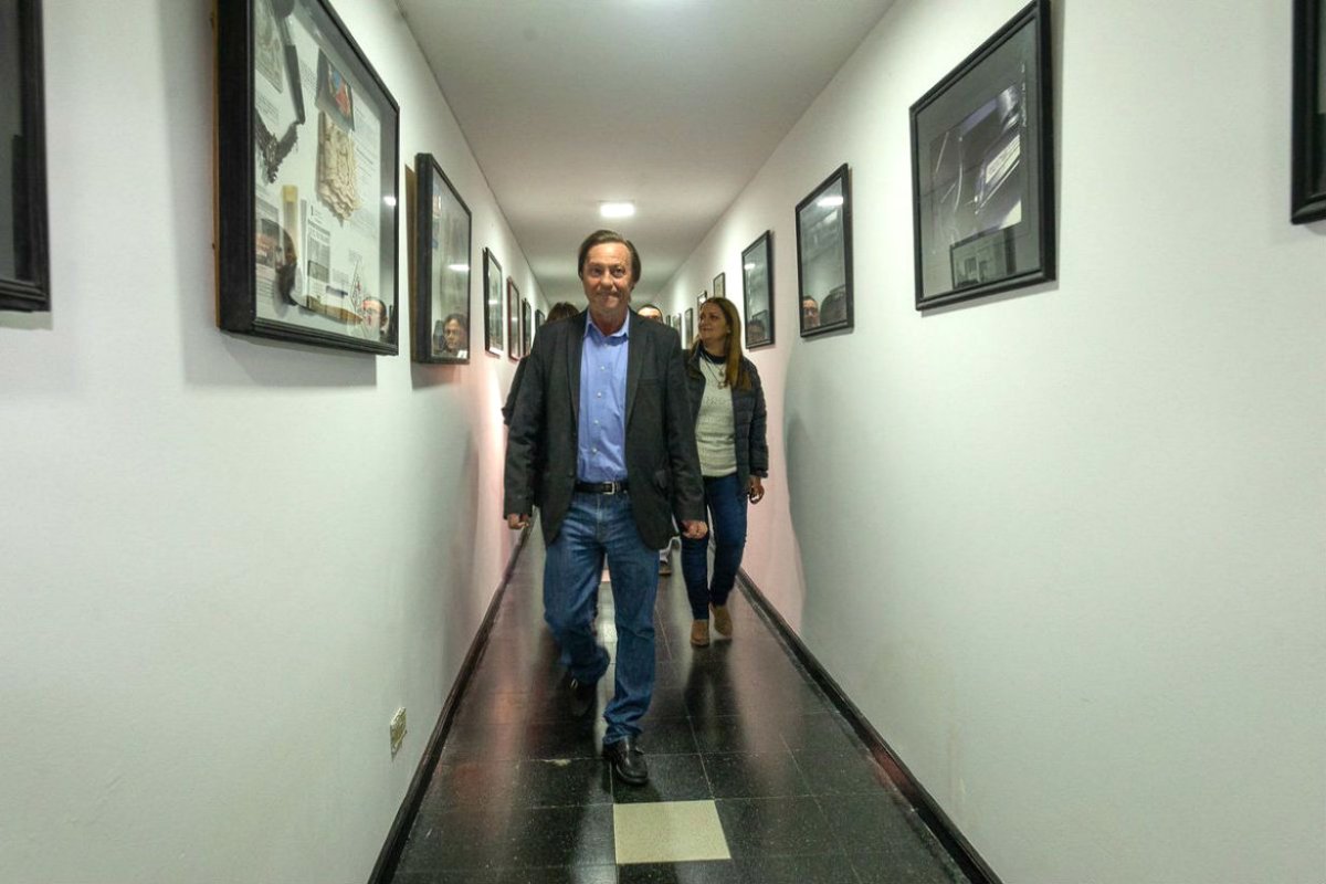 El intendente de Paran&aacute; hoy ingres&oacute; a "Favaloro".