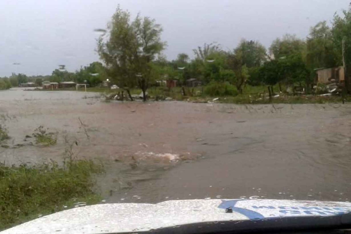 La lluvia en Alegrete, Brasil