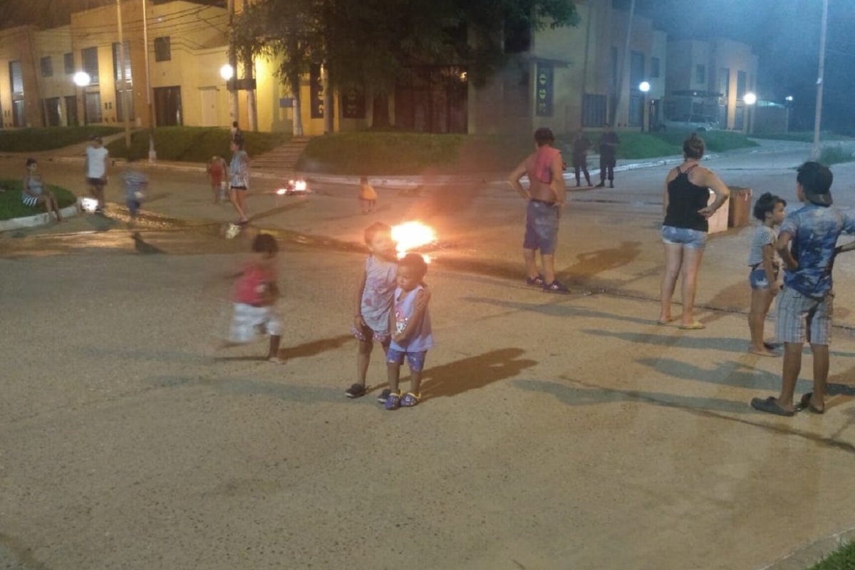 As&iacute; se desarroll&oacute; el corte, anoche.