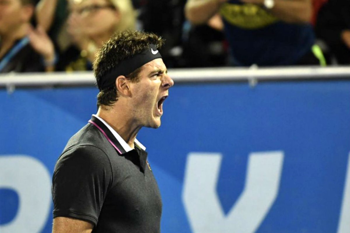 Del Potro volvi&oacute; al circuito en Delray Beach.
