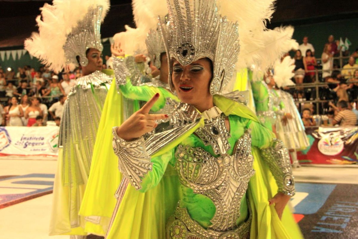 Lengua de se&ntilde;as, en el carnaval (foto: T&aacute;ctica).