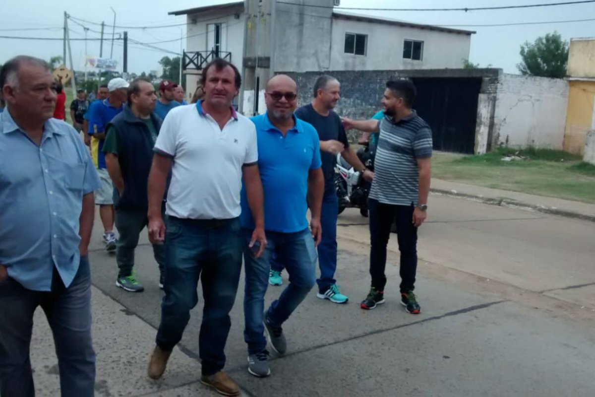 Torres y Acosta, de recorrida por Castro.