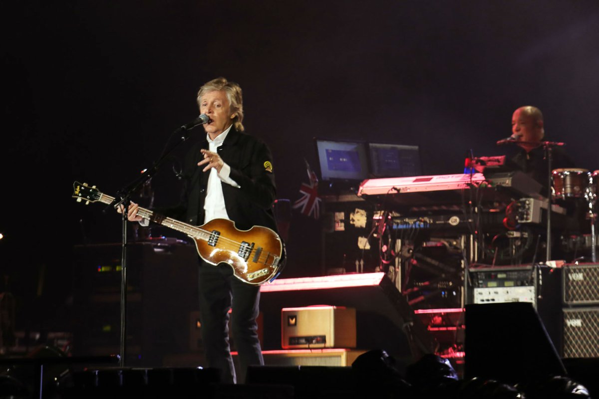 Paul McCartney toc&oacute; el s&aacute;bado &uacute;ltimo.